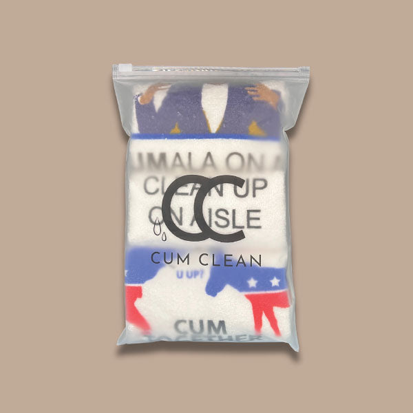 Cum Clean Cloth Bundle - Adult Humor Gag Gift