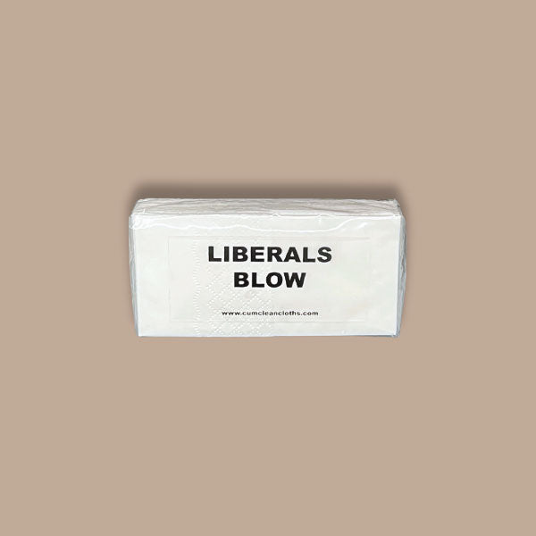 Liberals Blow - Political Pocket Facial Tissues